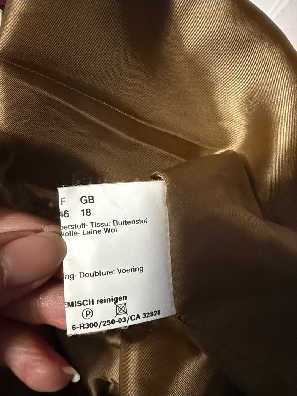 Cinzia Rocca Icons Camel Long Wool-Blend Trench Coat - Picture 12 of 14